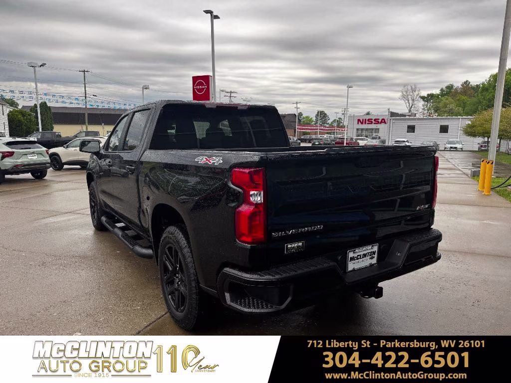 2026 Black Chevrolet Silverado 1500 RST 4X4 Truck