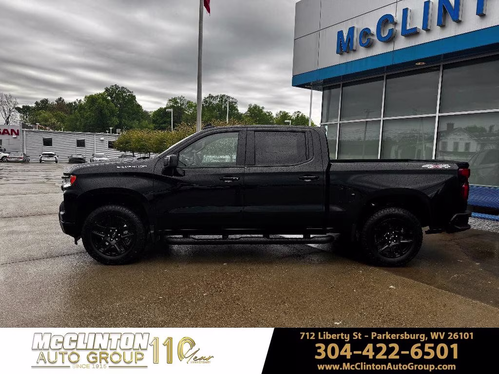 2026 Black Chevrolet Silverado 1500 RST 4X4 Truck
