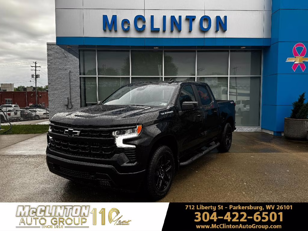 2026 Black Chevrolet Silverado RST 4X4 Truck