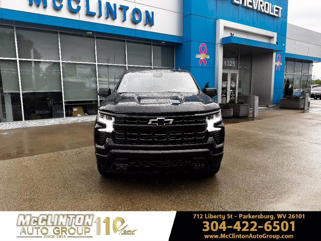 2026 Black Chevrolet Silverado RST 4X4 Truck