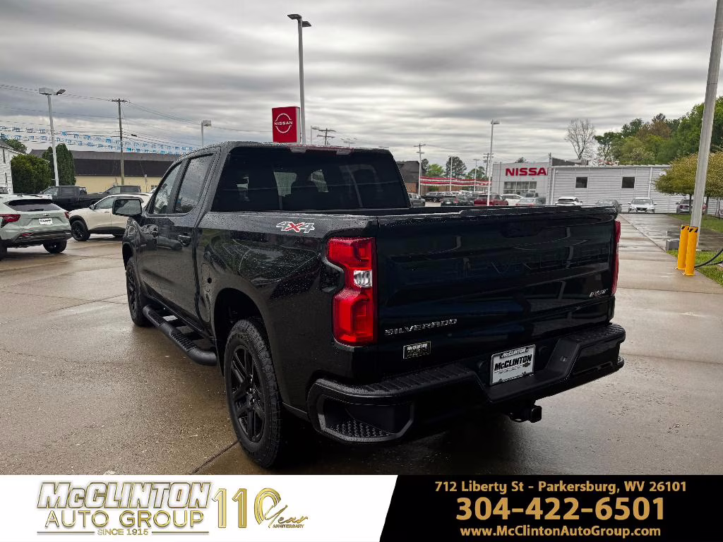 2026 Black Chevrolet Silverado RST 4X4 Truck