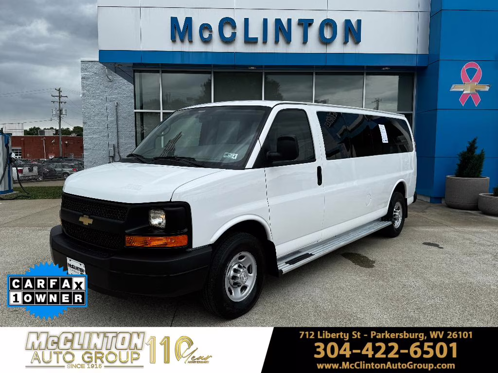 2014 Summit White Chevrolet Express 3500 LS RWD Van