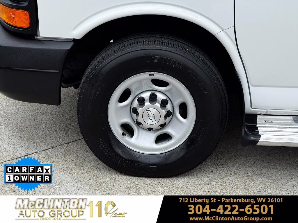 2014 Summit White Chevrolet Express 3500 LS RWD Van
