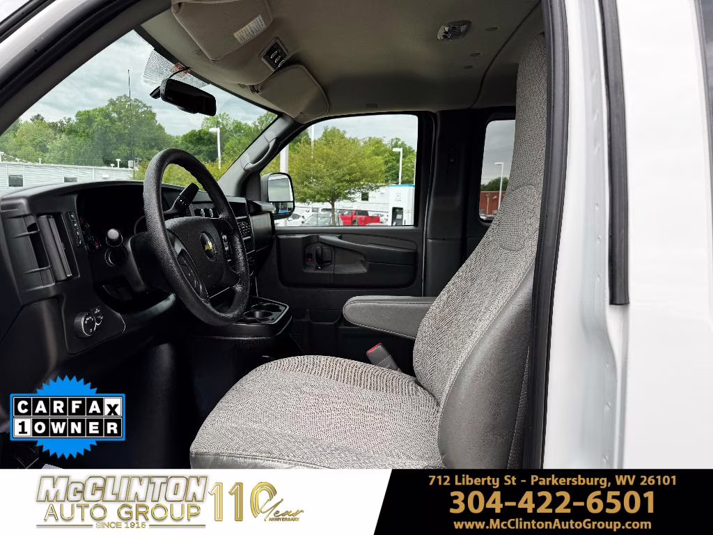 2014 Summit White Chevrolet Express 3500 LS RWD Van