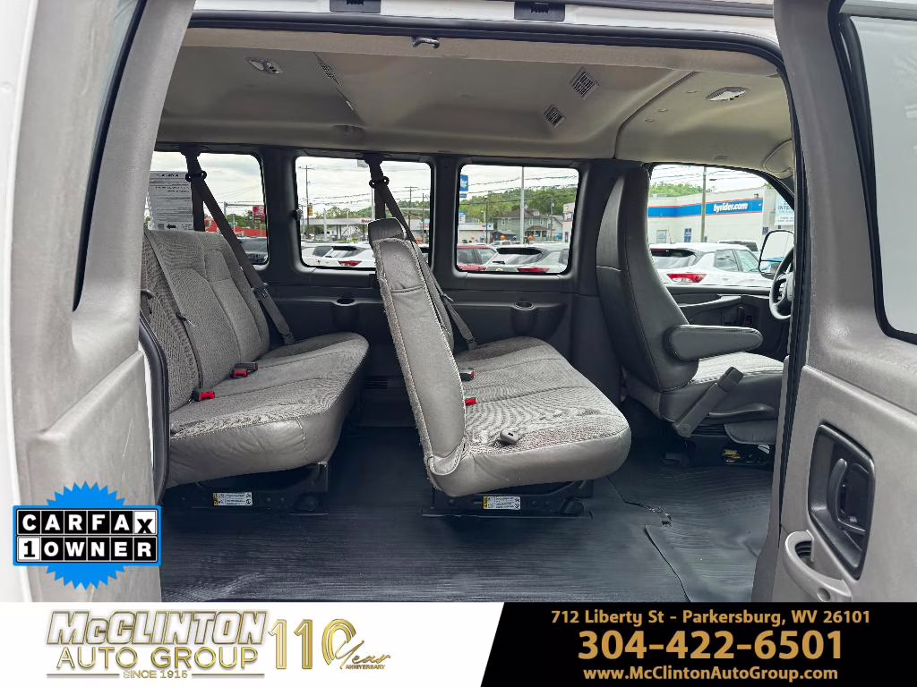 2014 Summit White Chevrolet Express 3500 LS RWD Van