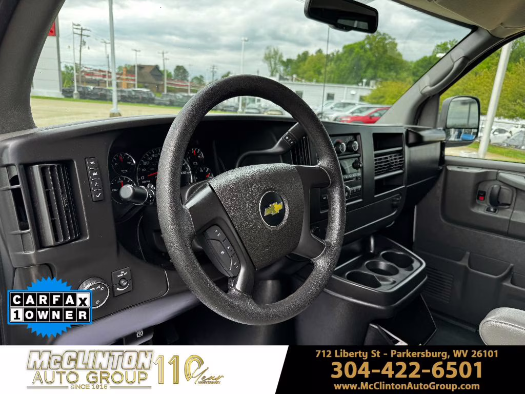 2014 Summit White Chevrolet Express 3500 LS RWD Van