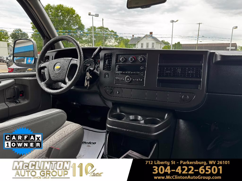 2014 Summit White Chevrolet Express 3500 LS RWD Van