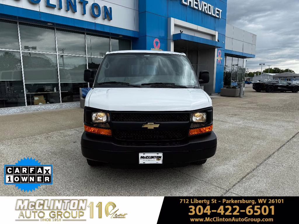 2014 Summit White Chevrolet Express 3500 LS RWD Van