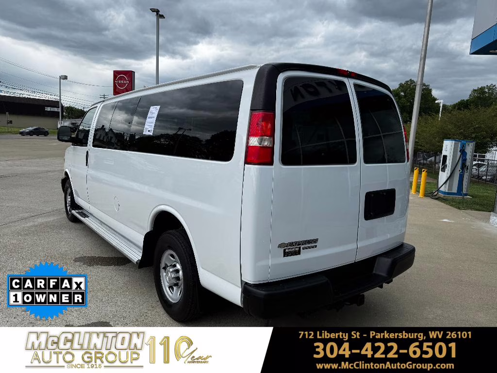 2014 Summit White Chevrolet Express 3500 LS RWD Van