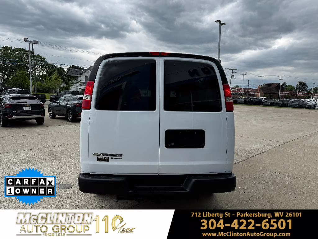 2014 Summit White Chevrolet Express 3500 LS RWD Van