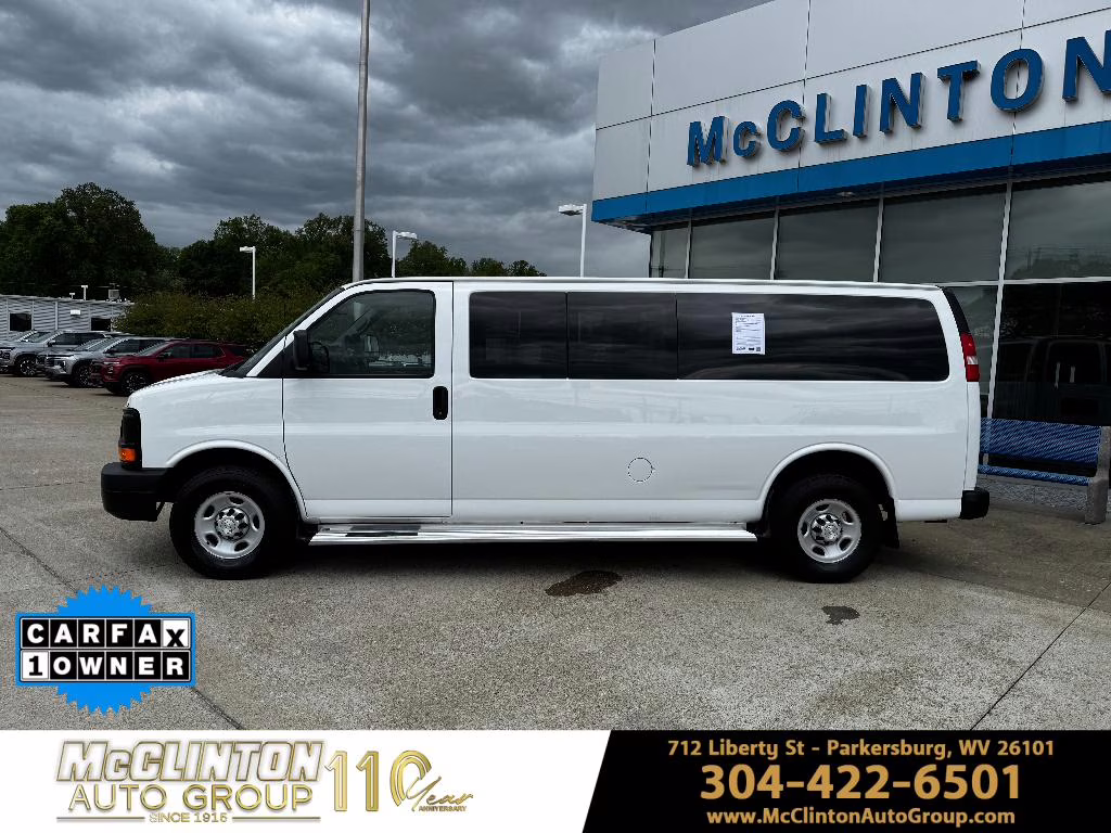 2014 Summit White Chevrolet Express 3500 LS RWD Van