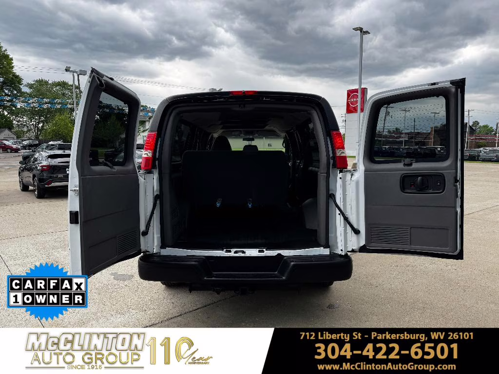 2014 Summit White Chevrolet Express 3500 LS RWD Van