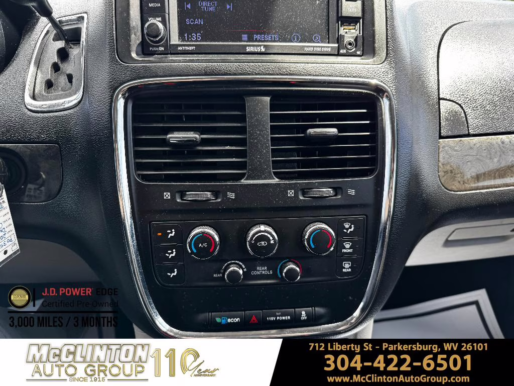 2019 Brilliant Black Crystal Pearlcoat Dodge Grand Caravan SE FWD Van