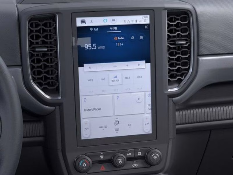 2026 Ruby Red Metallic Tinted Clearcoat Ford Ranger XL 4X4 Truck