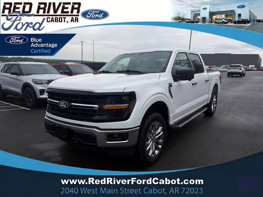 2024 Oxford White Ford F-150 XLT RWD Truck