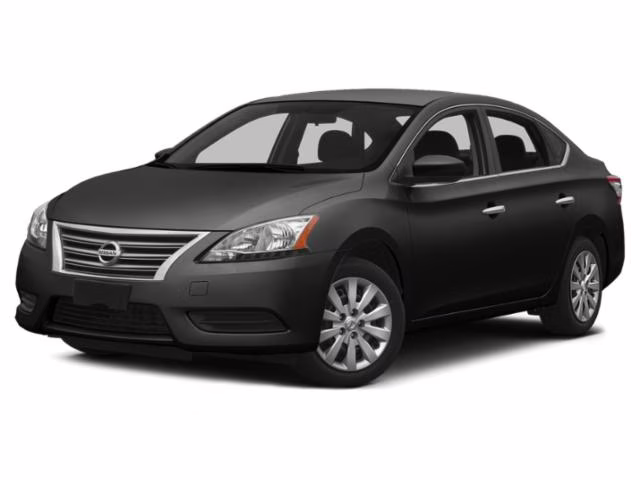 2015 Super Black Nissan Sentra S FWD Sedan