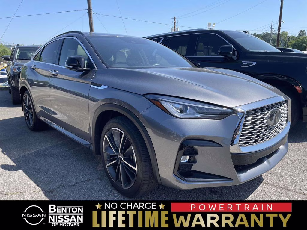 2025 Graphite Shadow INFINITI QX55 LUXE AWD SUV