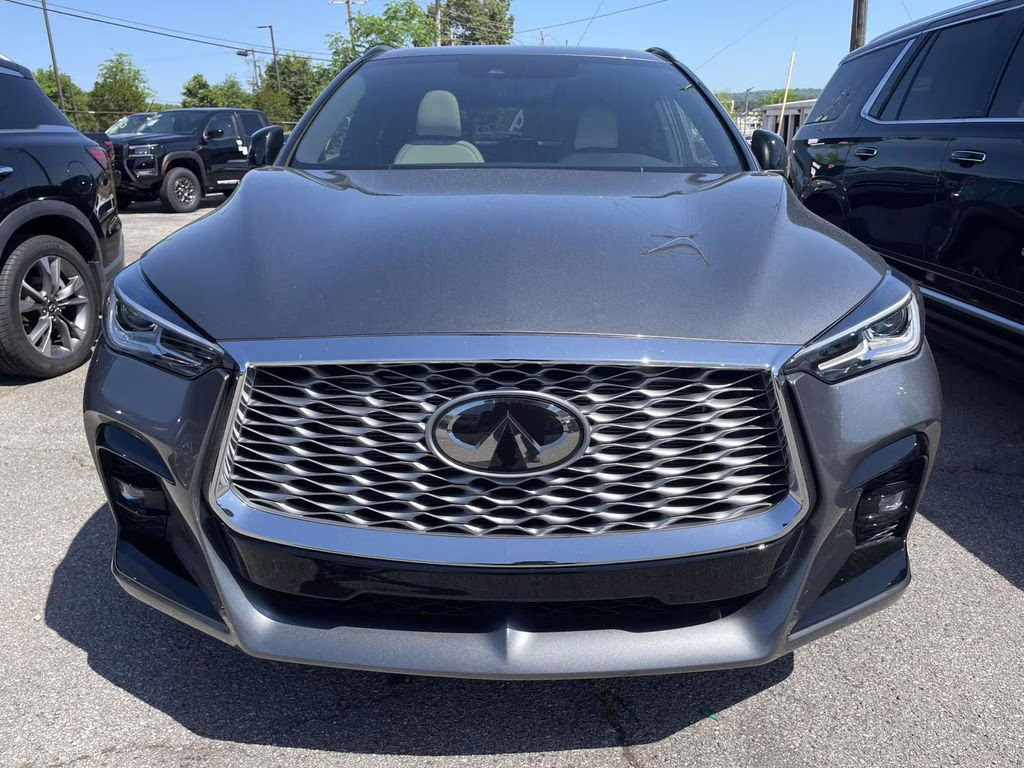 2025 Graphite Shadow INFINITI QX55 LUXE AWD SUV