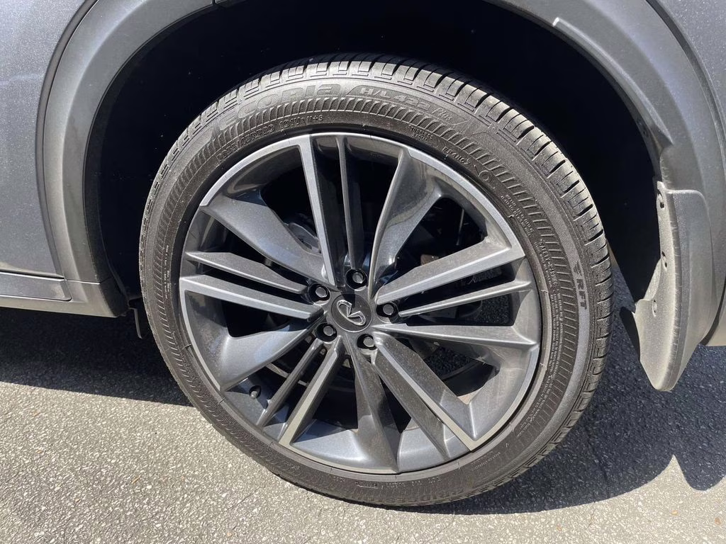 2025 Graphite Shadow INFINITI QX55 LUXE AWD SUV