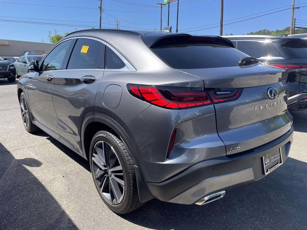 2025 Graphite Shadow INFINITI QX55 LUXE AWD SUV