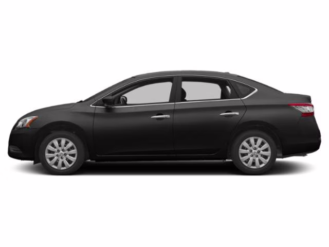 2015 Super Black Nissan Sentra S FWD Sedan