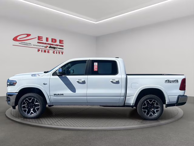 2026 Bright White Clearcoat Ram 1500 Laramie 4X4 Truck