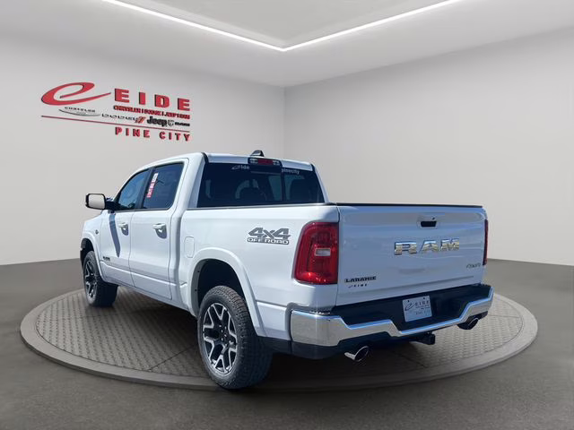 2026 Bright White Clearcoat Ram 1500 Laramie 4X4 Truck