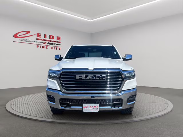2026 Bright White Clearcoat Ram 1500 Laramie 4X4 Truck