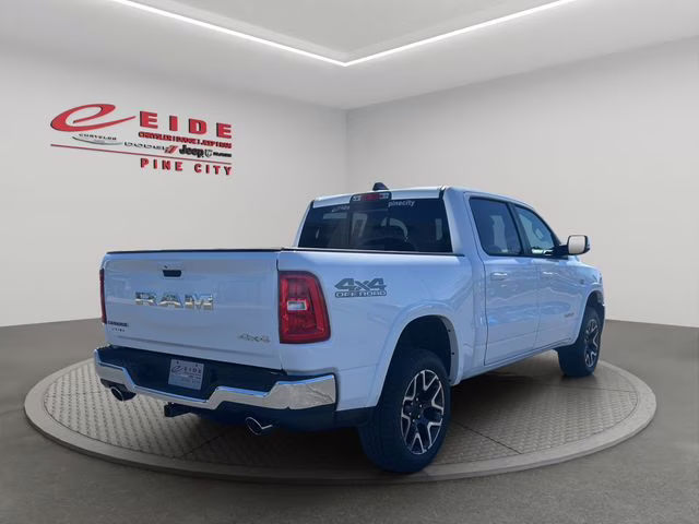 2026 Bright White Clearcoat Ram 1500 Laramie 4X4 Truck