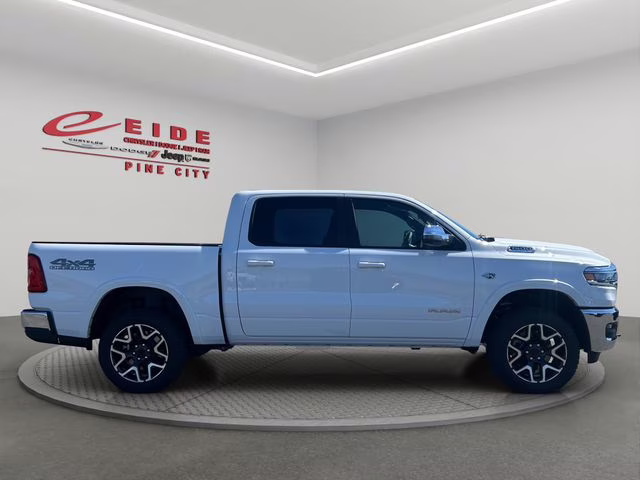 2026 Bright White Clearcoat Ram 1500 Laramie 4X4 Truck