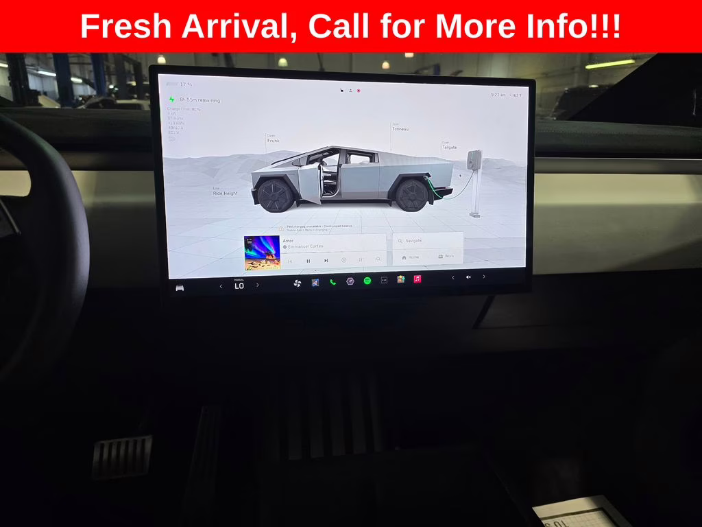 2024 Stainless Steel Tesla Cybertruck Cyberbeast AWD Truck