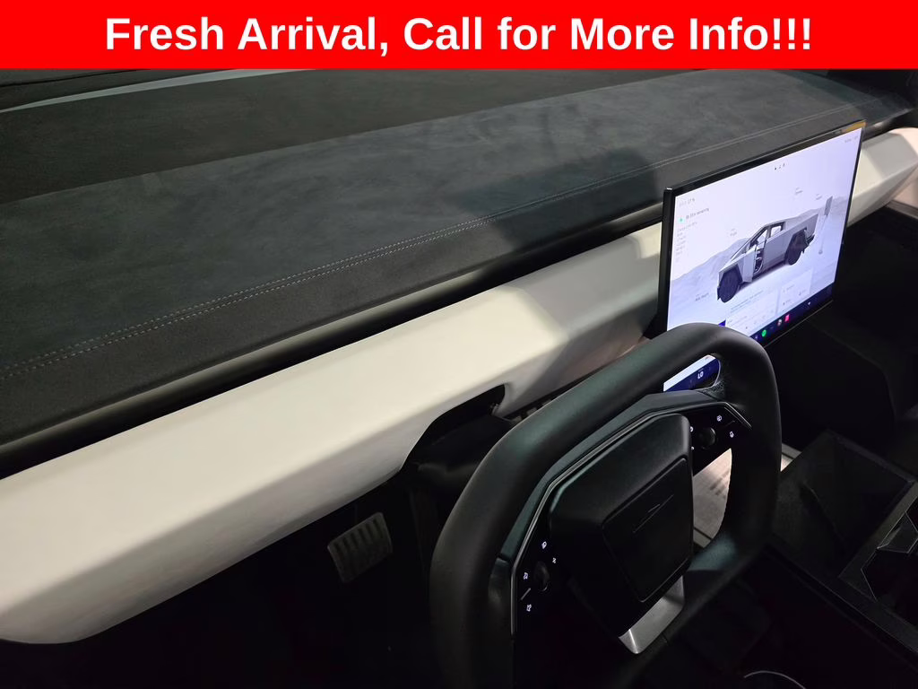 2024 Stainless Steel Tesla Cybertruck Cyberbeast AWD Truck