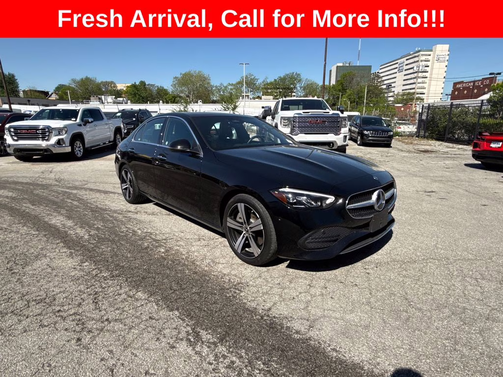 2025 Black Mercedes-Benz C-Class C 300 AWD Sedan