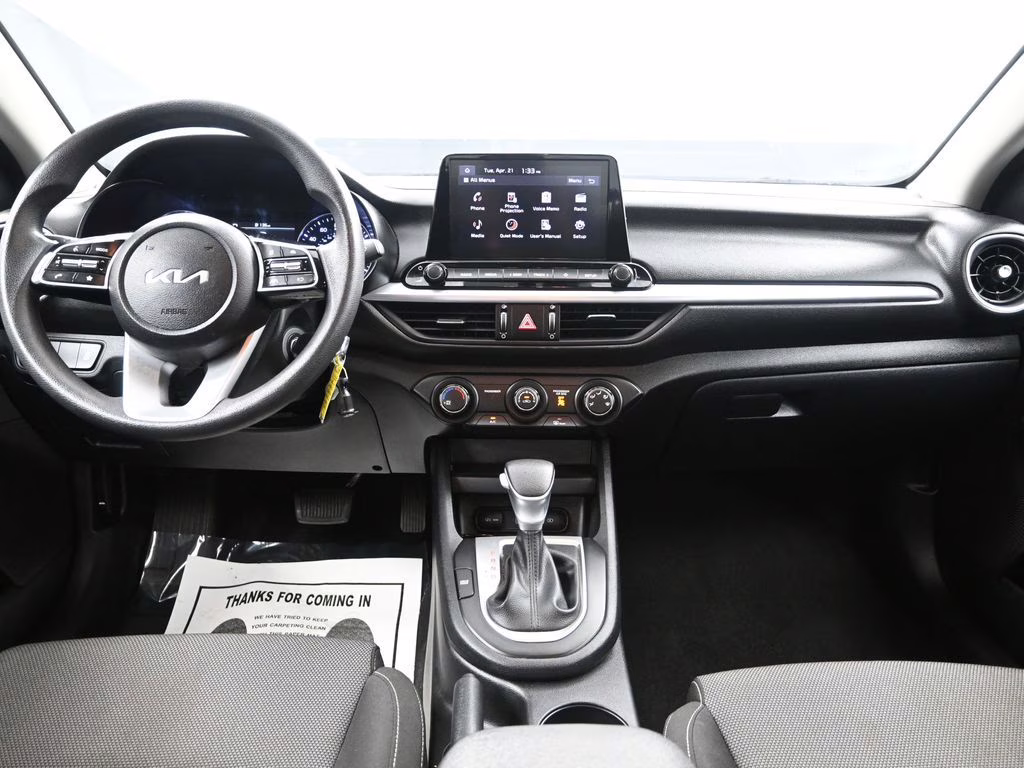 2024 Gravity Gray Kia Forte LXS FWD Sedan