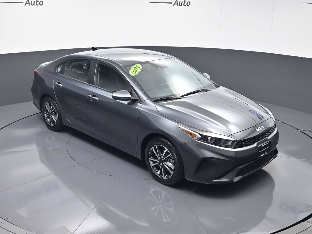 2024 Gravity Gray Kia Forte LXS FWD Sedan
