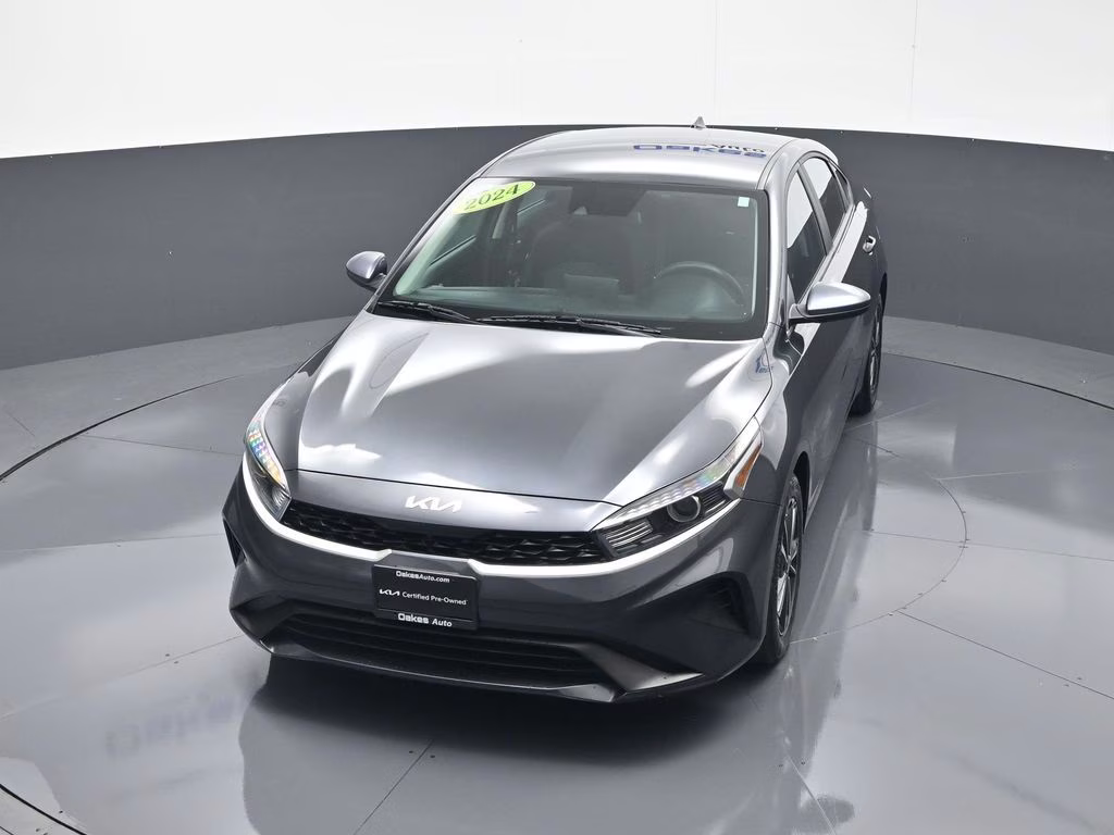2024 Gravity Gray Kia Forte LXS FWD Sedan