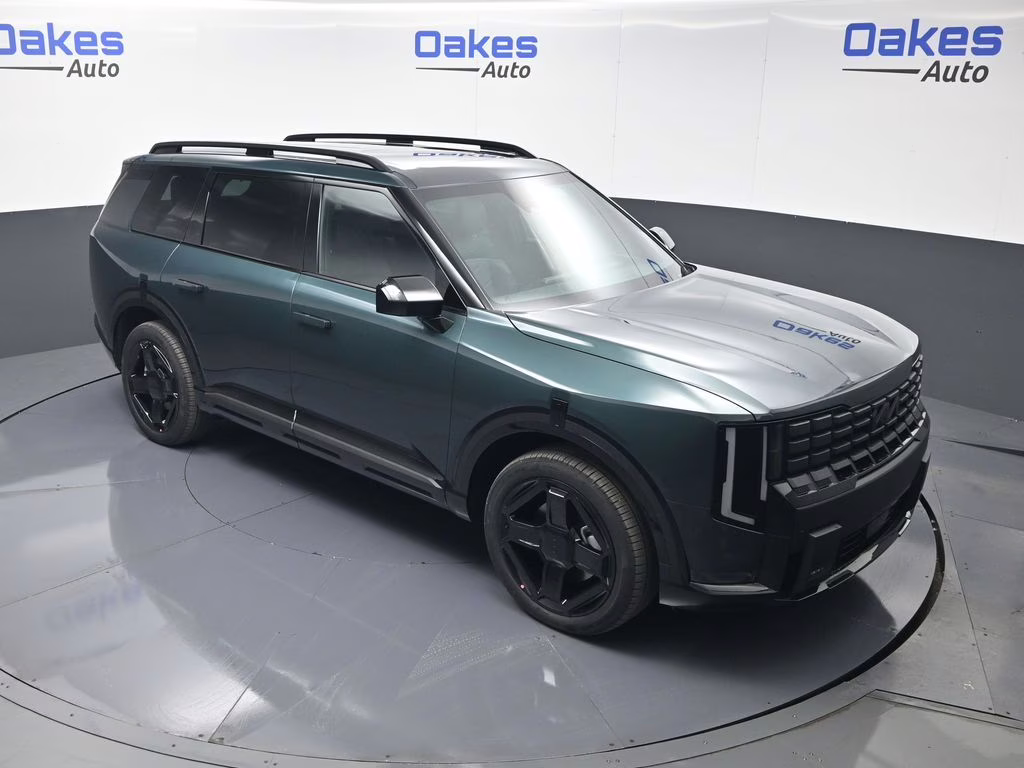 2027 Black Jade Green Kia Telluride X-Line EX AWD SUV