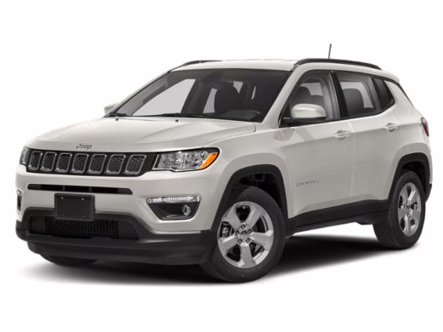 2018 White Clearcoat Jeep Compass Altitude 4X4 SUV