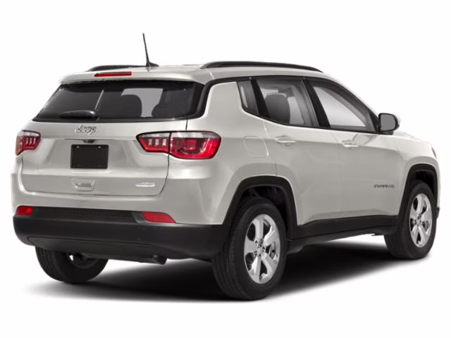 2018 White Clearcoat Jeep Compass Altitude 4X4 SUV