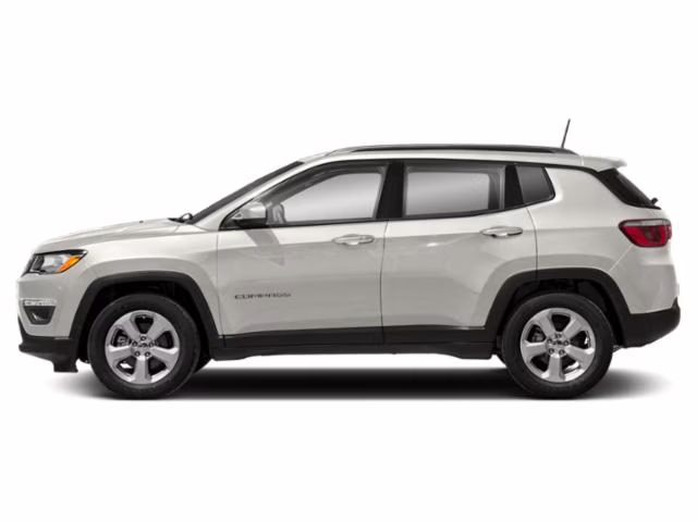 2018 White Clearcoat Jeep Compass Altitude 4X4 SUV