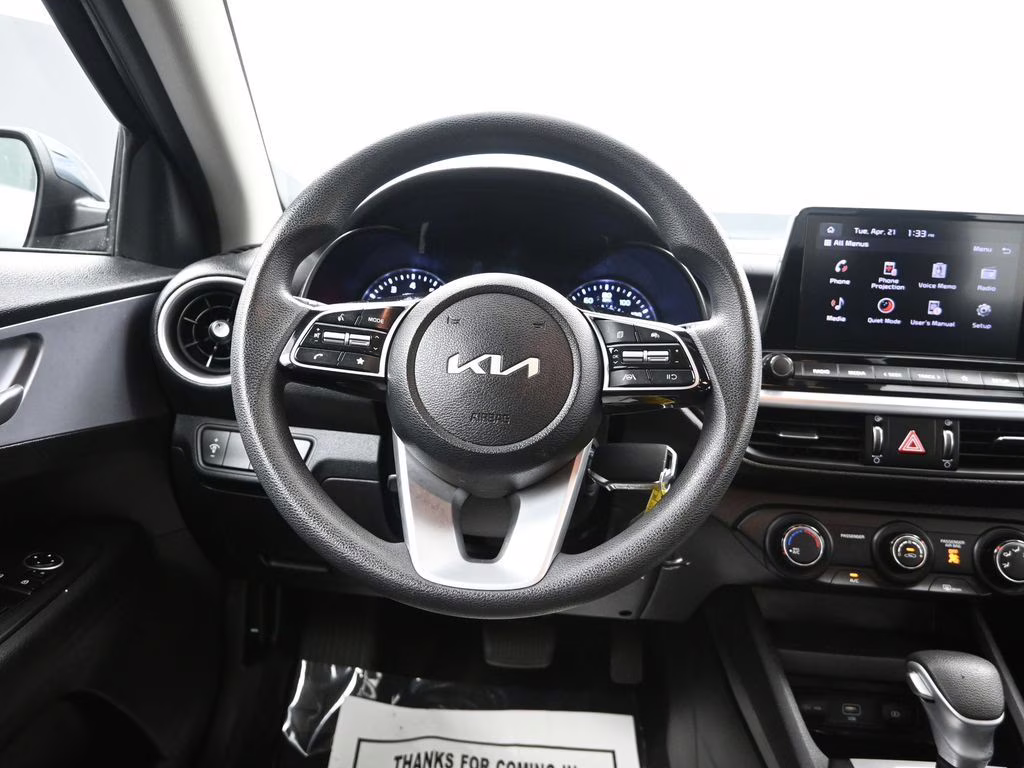 2024 Gravity Gray Kia Forte LXS FWD Sedan