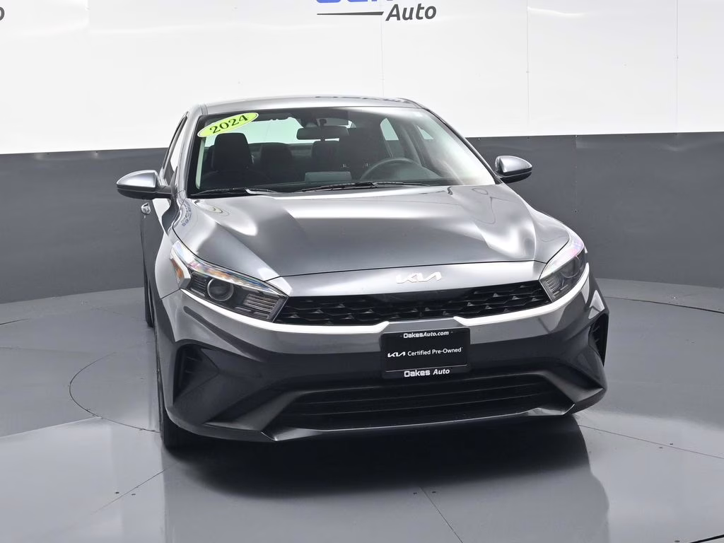 2024 Gravity Gray Kia Forte LXS FWD Sedan