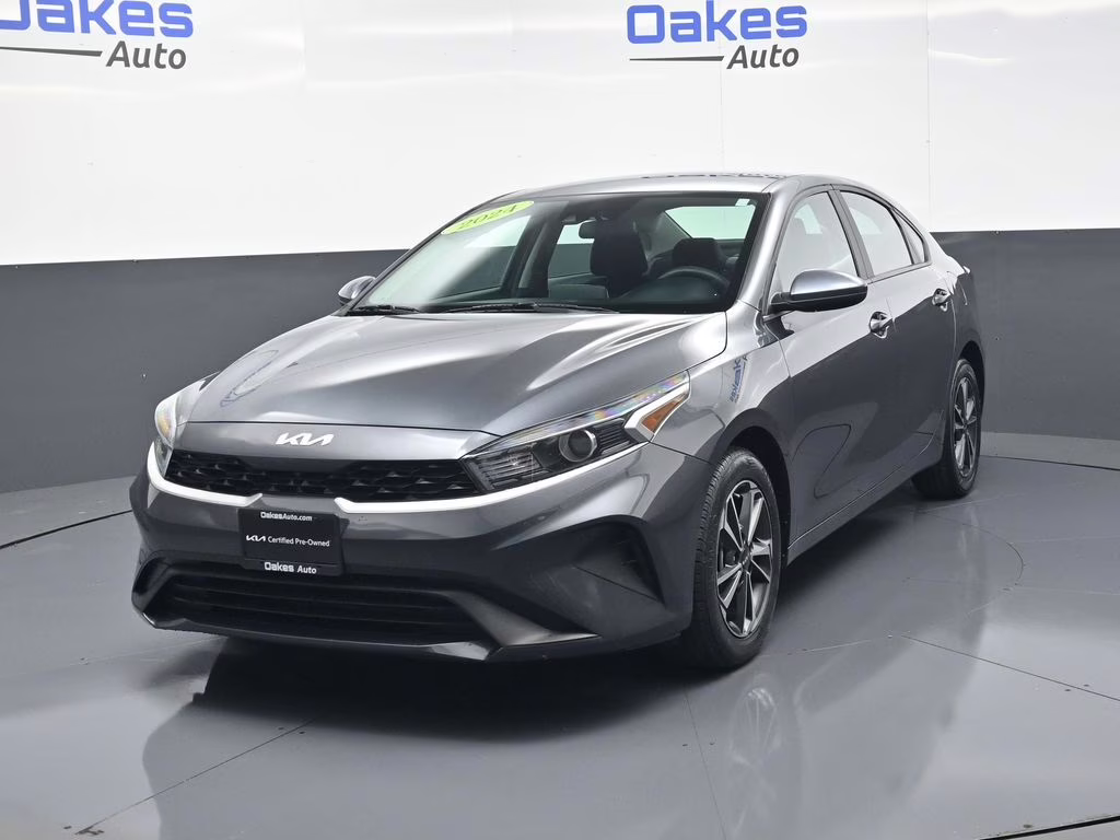 2024 Gravity Gray Kia Forte LXS FWD Sedan