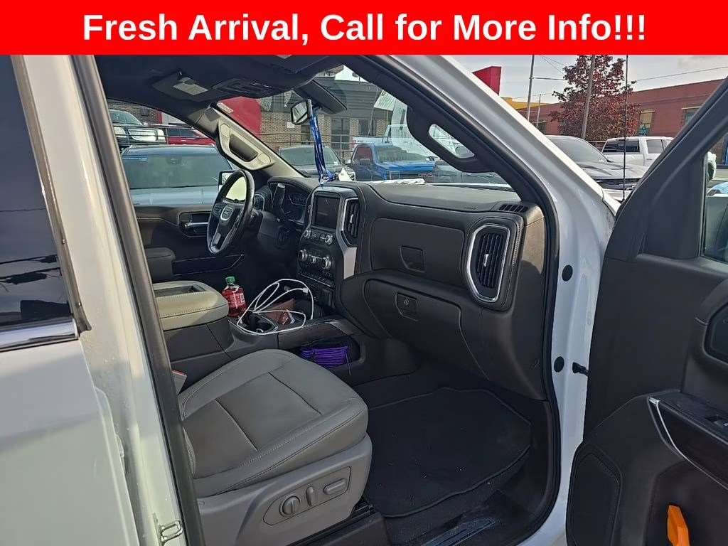 2021 Summit White GMC Sierra 1500 SLT 4X4 Truck