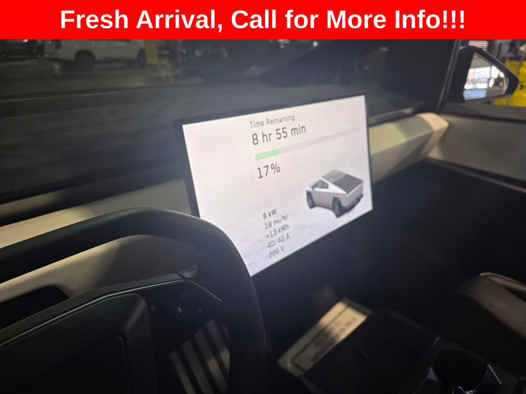 2024 Stainless Steel Tesla Cybertruck Cyberbeast AWD Truck