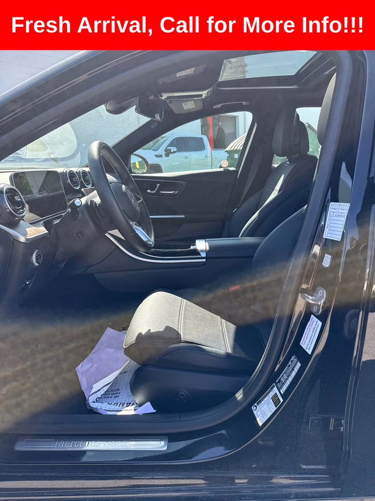 2025 Black Mercedes-Benz C-Class C 300 AWD Sedan