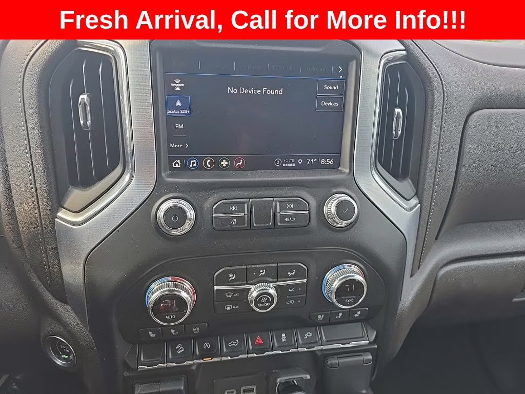 2021 Summit White GMC Sierra 1500 SLT 4X4 Truck