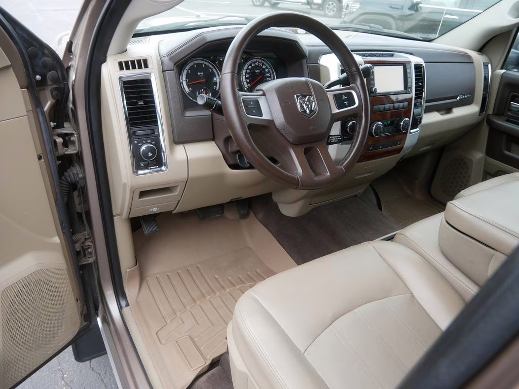 2010 Austin Tan Pearl Dodge 1500 Laramie 4X4 Truck