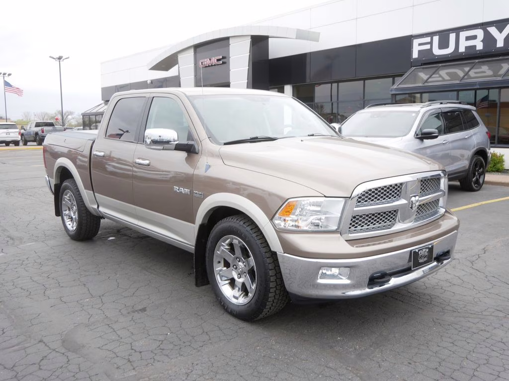 2010 Austin Tan Pearl Dodge 1500 Laramie 4X4 Truck