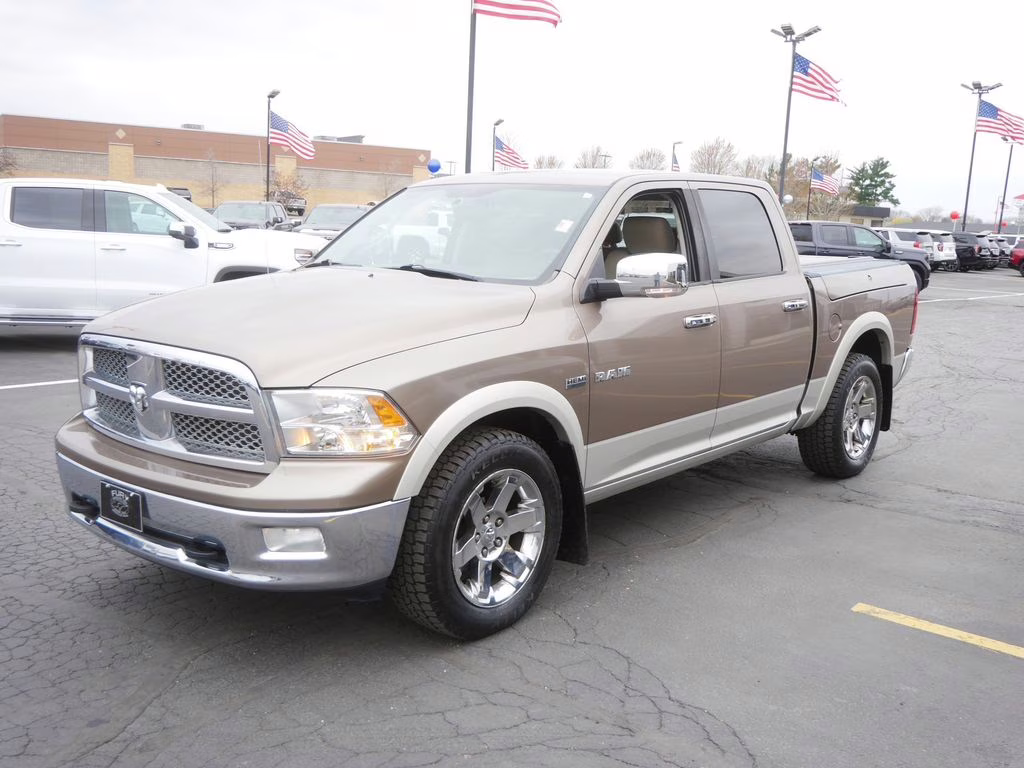 2010 Austin Tan Pearl Dodge 1500 Laramie 4X4 Truck